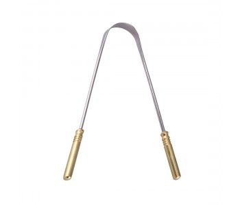 GUBB TOUNGE CLEANER METAL BRASS